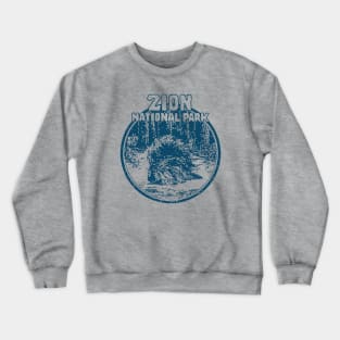 Zion National Park Vintage Crewneck Sweatshirt